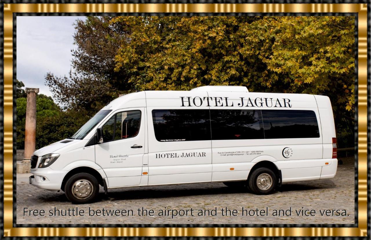 Hotel Jaguar Oporto - Airport To Hotel And City Center And Vice-Versa Is A Free And Continuous Shuttle Service From 7Am To 8Pm Exterior photo